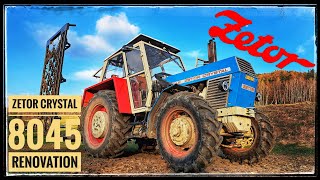 Zetor Crystal 8045 Renovation GO [upl. by Bathsheba]