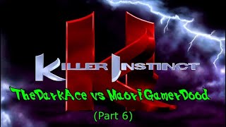 KEEPING IT FIGHTIN Killer Instinct 1 TheDarkAce vs ReaperVegas Part 6 [upl. by Kciregor]