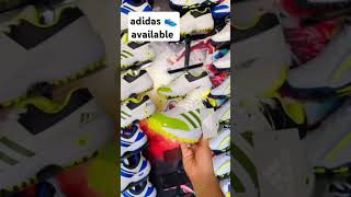 adidas shoes available bat shoes adidas shopping brandnikereebokcricketloverbatsportsattire [upl. by Isiahi]