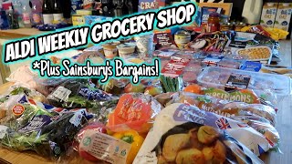 ALDI GROCERY HAUL FOR A FAMILY OF 5 [upl. by Enomsed]