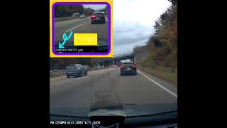 Merging on a 65 mph Highway Going 14 mph  Idiots Caught on Dashcam [upl. by Ahsemrak]