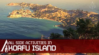 Assassins Creed Crossover  All Side Activities in Korfu Island [upl. by Nirrek367]