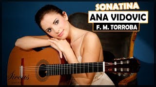 Ana Vidovic plays Sonatina by Federico Moreno Torroba on a classical guitar [upl. by Nirrac841]