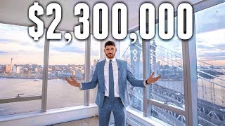 NYC Apartment Tour 23 MILLION LUXURY APARTMENT [upl. by Aikimat]