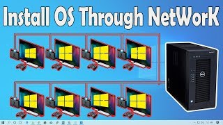 How To Install Windows 1078Linux OS Using Network Step by Step [upl. by Rustin666]