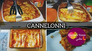 ❤❤❤ CANNELLONI LÉGER ET MOELLEUX SANS SAUCE BÉCHAMEL❤❤❤ [upl. by Keyser]