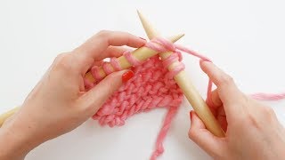 Tricot  comment faire une diminution simple [upl. by Barbi454]