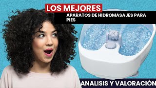 Las MEJORES BAÑERAS de Hidromasajes para PIES SPA en casa [upl. by Nelyak]