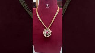 Diamond pendant designs with fancy chain  Narayani Jewellers Hyd [upl. by Darrick]