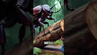 🐞 Amazing Facts About the Rhinoceros Beetle 💪  The Strongest Insect You’ve Never Heard Of 🦏 [upl. by Merth]