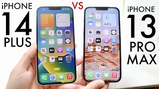 iPhone 14 Plus Vs iPhone 13 Pro Max In 2023 Comparison Review [upl. by Neural]