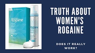 Truth about Womens Rogaine  Does it really work [upl. by Adieren]