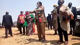 President Mnangagwa dancing [upl. by Beckie]