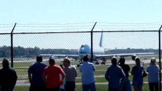 Air Force One at Albany International Airport [upl. by Artsa47]