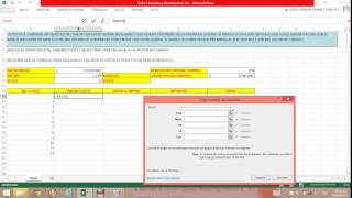 Amortización Leasing Financiero En Excel [upl. by Notsa719]