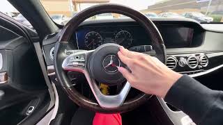 2019 MercedesBenz S450 Silent Honks [upl. by Eilrebma]