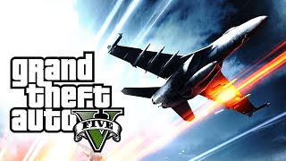 GTA 5 INSANE JET STUNT MONTAGE quotTHE BESRAquot GTA 5 ONLINE STUNTS [upl. by Howlan7]