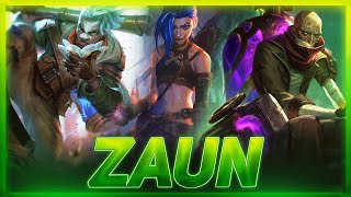 Zaun  The Most Chaotic Inconsistent Champions in League Of Legends Arcane Special [upl. by Tegdirb285]