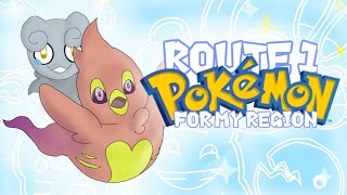 I Created EARLY ROUTE POKÉMON For My Dramic Region [upl. by Nylirak]