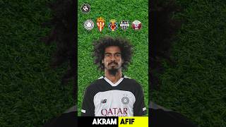 Who is Akram Afif أكرم عفيف 🧐🇶🇦⚽️ Football Player Profile  Al Sadd Shorts [upl. by Asillem]