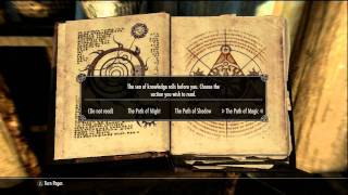 Skyrim OGHMA INFINIUM BOOK UNLIMITED SKILLS amp INSTANT LVL UP UPDATE [upl. by Michelle]