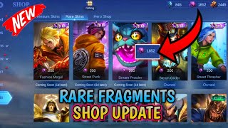 NEW RARE FRAGMENTS amp HERO FRAGMENTS SHOP UPDATE  UPCOMING SKINS AT RARE FRAGMENTS SHOP 2024 [upl. by Fredrika]