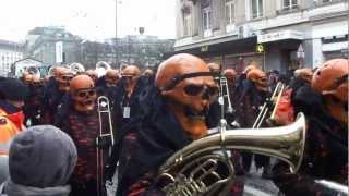 Guggemuusig SchränzGritte Basel  Basler Fasnacht Cortege 20022013 [upl. by Natassia]