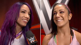 Sasha Banks Bayley reflect on five years of the NXT Womens Title [upl. by Dolley826]