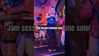 Jam session trombone solo jamsession trombonesolo trombone trombones tromboneplayer [upl. by Micaela]