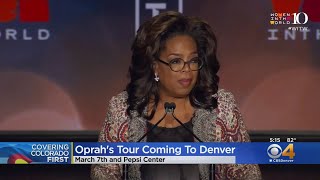 Oprah Tour Plans Denver Stop [upl. by Sly]