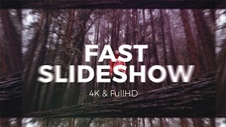 Fast Slideshow After Effects template [upl. by Ahsiri16]