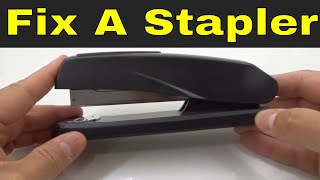 How To Fix A Stapler That Doesnt WorkEasy Instructions [upl. by Gnen926]