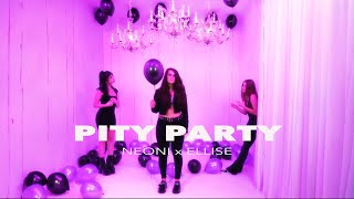 NEONI x ELLISE  Pity Party Official Visualizer [upl. by Haim340]