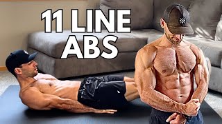 11 Line Abs Workout  Get Defined Abs in 10 Mins [upl. by Nnayelsel691]