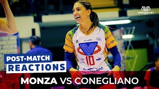 Beatrice Parrocchiale post Vero Volley Monza vs Conegliano  5a giornata Serie A1 [upl. by Bethel]