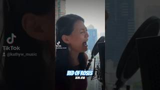 Bed of Roses  Bon Jovi  Cover by Kathy Wen and Debbie Chou [upl. by Nosredna935]