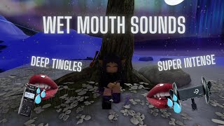 Roblox ASMR 💗ear to ear intense layered mouth sounds💗 NO TALKIING [upl. by Norrehs817]