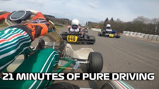 Go Kart 125cc Onboard at SpaFrancorchamps  Tony Kart Rotax Max Senior [upl. by Amor]