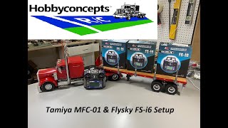 Tamiya MFC01 and Flysky FSi6 Radio Setup and Operation [upl. by Lalise]