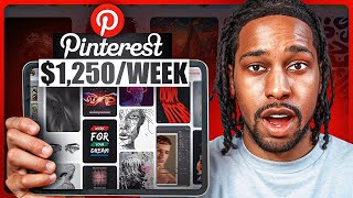 Earn 1250 Per WEEK With Pinterest Affiliate Marketing FULL TUTORIAL [upl. by Leonardo433]