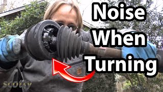 How to Fix Car Noise When Turning CV Joint and Axle [upl. by Margarita]