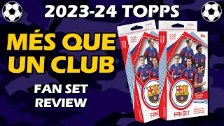 202324 Topps Barcelona Fan Set Soccer Box Review [upl. by Delia]