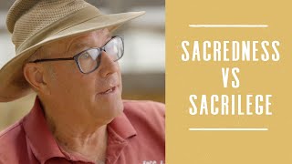 Sacredness vs Sacrilege with Joel Salatin [upl. by Ttocserp]