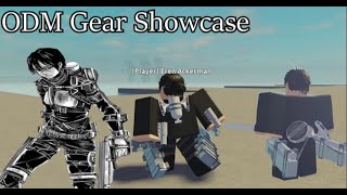 ODM Gear SHOWCASE  AoTInsertplayground [upl. by Oimetra]