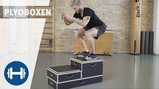 Schnellkrafttraining mit PlyoBoxen  Koordination amp Beweglichkeit  SportThieme [upl. by Nomed]