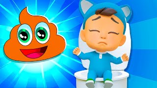 Poo Poo Song 💩  Healthy Habit Song  Nursery Rhymes amp Kids Songs [upl. by Longtin]