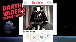 Dartth Vaders Tinder Profile Swipe Left Faster Than a Lightsaber Through Younglings [upl. by Aidul]