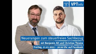 Neuerungen zum steuerfreien Sachbezug 2022 [upl. by Dorkas]