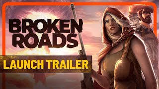 Broken Roads  Nintendo Switch Launch Trailer  PostApocalyptic CRPG [upl. by Jarred]