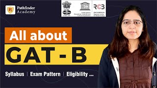 GAT  B  Graduate Aptitude Test – Biotechnology  Syllabus  Exam Pattern  Eligibility  Book [upl. by Yralih]